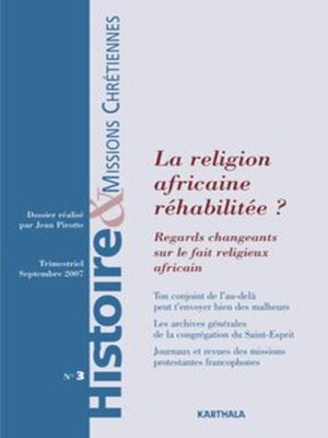 cover image of La religion africaine réhabilitée ? Regards changeants sur le fait religieux africain